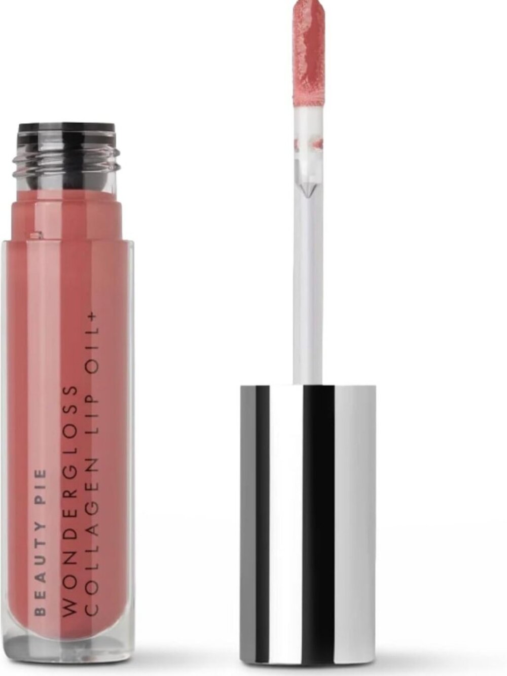 Collagen Plumping Lip Gloss - Hydrating Nude Nectar | High Shine, Moisture Boost